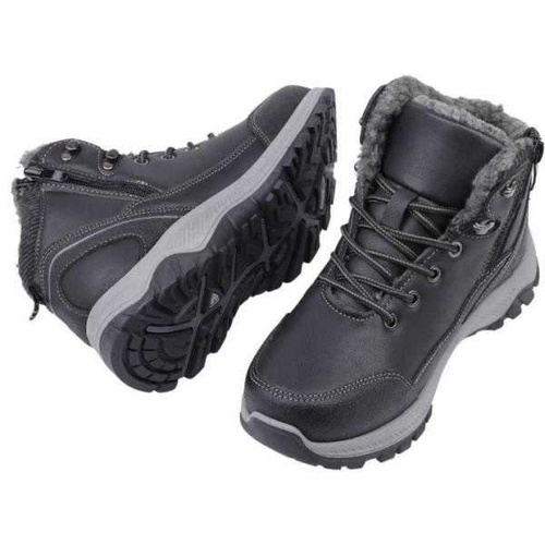 Trzewiki damskie B199-2.BLACK/GREY (36/41,8par)
