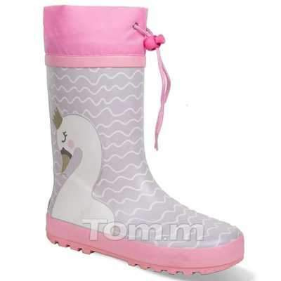 Kalosze dziewczęce 5AT10605-A.GREY (31/36,8par)