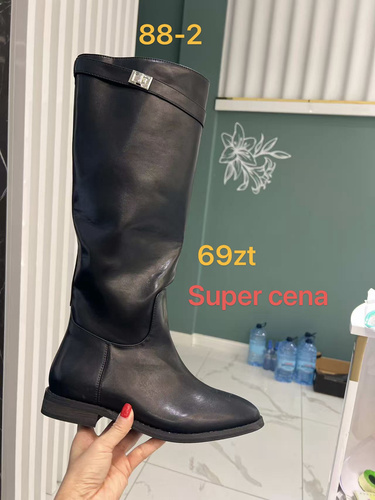 Kozaki damskie 7A88-2.BLACK (36/41,12par)