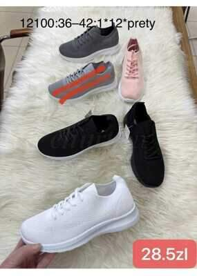 Buty sportowe damskie 7A12100.KOLORDOWYBORU   (36/42,12par)