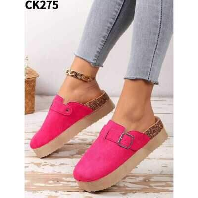 Klapki damskie 7ACK275.FUSHIA (36/41,12par)