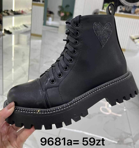 Botki damskie 7A9681A.BLACK (36/41,12par)