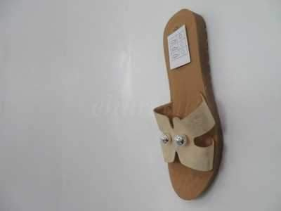 Klapki damskie 7ADH07-2.BEIGE (36/41,12par)