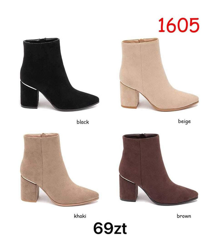 Botki damskie 7A1605.KOLORDOWYBORU (36/41,12par)