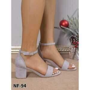 Sandały damskie  7ANF-94.GREY  (36/41,12par)