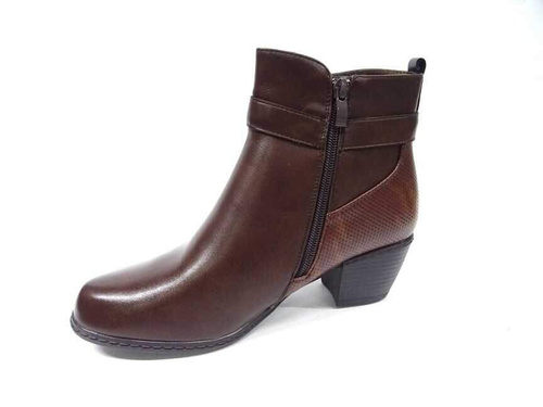 Botki damskie 7A7398-2.BROWN Ocieplane (36/41,12par)