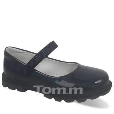 Balerinki dziewczęce 5AT0190-H.BLACK (32/37,8par)