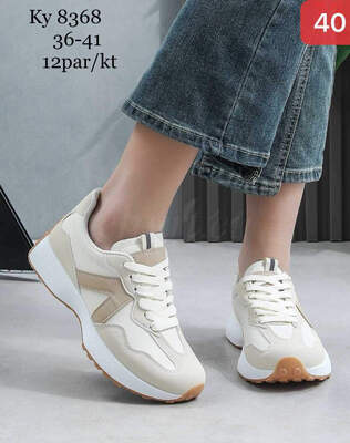 Buty sportowe damskie 7AKY8368.BEIGE (36/41,12par)