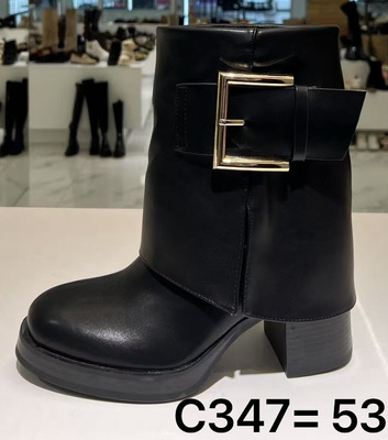 Botki damskie C347.BLACK (36/41,12par)