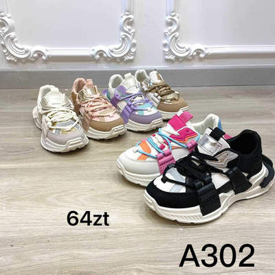 Buty sportowe damskie 7AA302.KOLORDOWYBORU (36/41,12par)