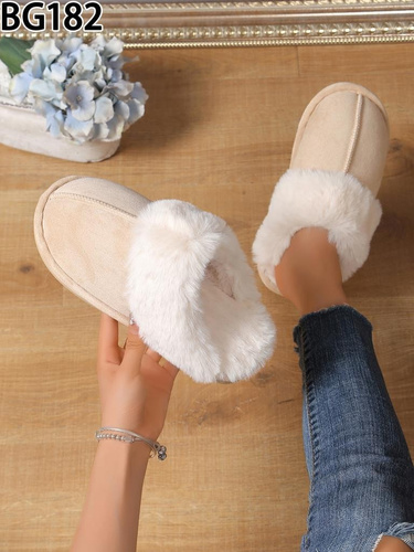 Kapcie damskie 7ABG182.BEIGE (36/41,12par)