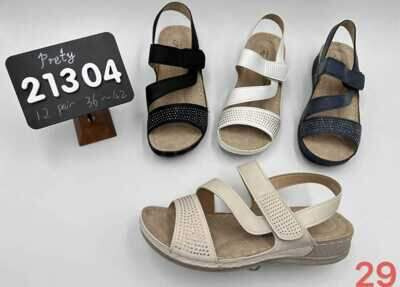 Sandały damskie 7A21304.KOLORDOWYBORU (36/42,12par)