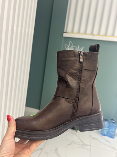 Botki damskie 7A9200.BROWN (36/41,12par)