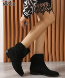 Botki damskie ocieplane NS558.BLACK (36/41,12par)