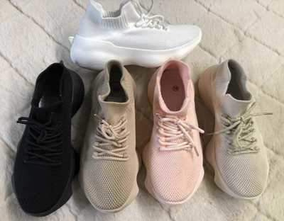 Buty sportowe damskie 7APC27.BLACK (36/41,12par)