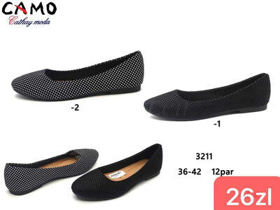 Balerinki damskie  7A3211.KOLORDOWYBORU  (36/41,12par)