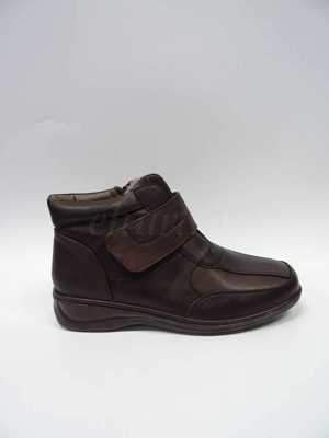 Botki damskie 7A27195-8.BROWN Ocieplane (36/41,12par)