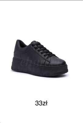 Buty sportowe damskie  7AK1711.ALL BLACK  (36/41,12par)