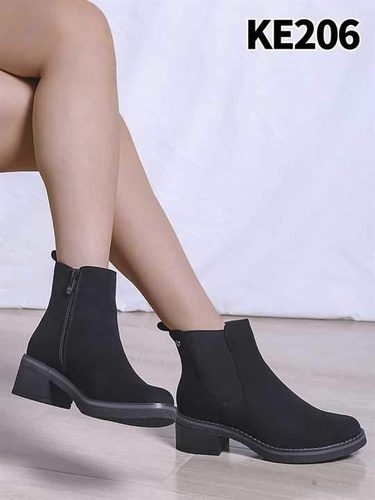 Botki damskie 7AKE206.BLACK (36/41,12par)