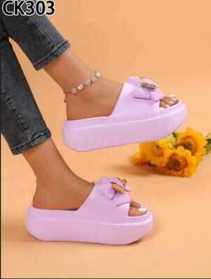 Klapki damskie 7ACK303.FIOLET (36/41,12par)