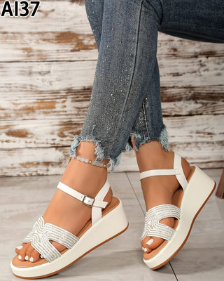 Sandały damskie AI37.WHITE (36/41,12par)