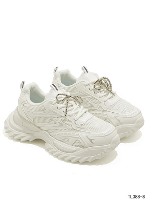 Buty sportowe damskie TL388-8.BEIGE (36/41,12par)