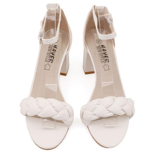 Sandały damskie SY35-3.WHITE (36/41,12par)