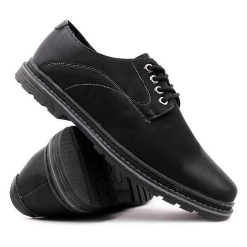 Półbuty męskie AB134-3.BLACK/GREY (40/45,12par)