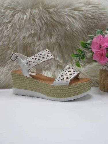 Sandały damskie 7A4202.WHITE (36/41,12par)
