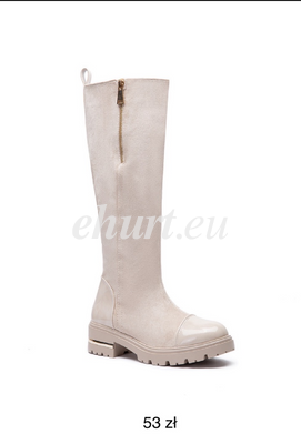 Kozaki damskie 7ALG577.BEIGE (36/41,12par)