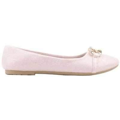 Balerinki dziewczęce 5AF55AC-2.PINK (31/36,12par)