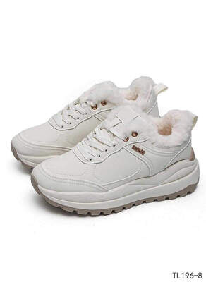 Buty sportowe damskie TL296-9.WHITE (36/41,12par)