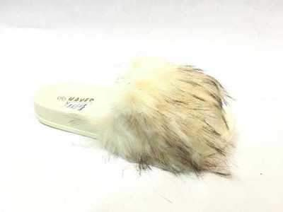 Klapki damskie HN51-7.BEIGE (36/41,12par)