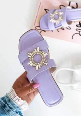 Klapki damskie 7AHJ7117.PURPLE (36/41,12par)