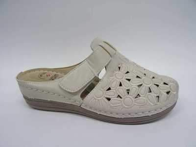 Klapki damskie 7A6928-3.BEIGE (36/41,12par)