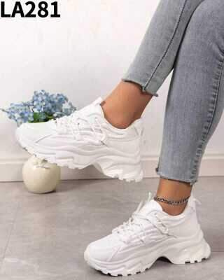 Buty sportowe damskie 7ALA281.WHITE (36/41,12par)