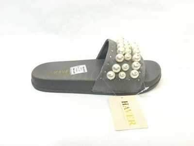 Klapki damskie 7AHN10-7.GREY (36/41,12par)