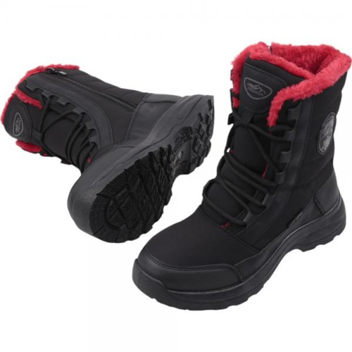 Trzewiki damskie BG18-1.BLACK/RED (36/41,12par)