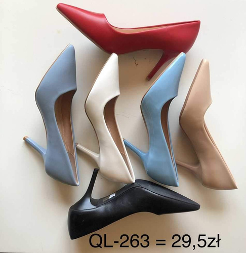 Szpilki damskie 7AQL-263.BLACK (36/41,12par)