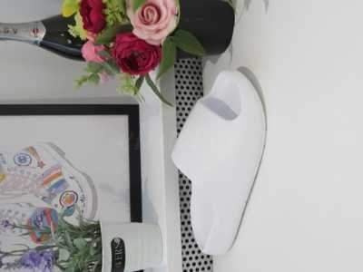 Klapki damskie 7ADM600.WHITE (36/41,12par)