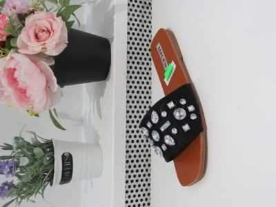 Klapki damskie 7AC505.BLACK (36/41,12par)