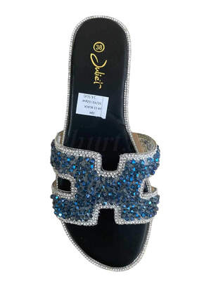 Klapki damskie  7AM11.BLACK (36/41,12par)