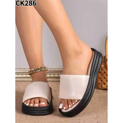 Klapki damskie 7ACK286.BEIGE (36/41,12par)