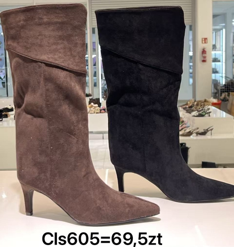 Kozaki damskie CLS605.KOLORDOWYBORU (36/41,12par)