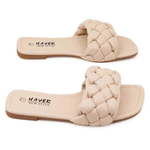 Klapki damskie DH20-2.BEIGE (36/41,12par)