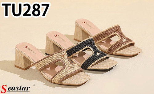 Klapki damskie TU287.BLACK (36/41,12par)