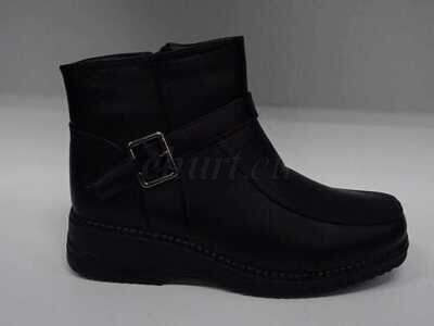 Botki damskie 7AH2161A.BLACK  (36/42,12par)