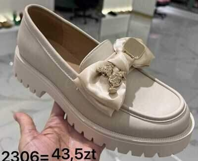 Półbuty damskie 7A2306.BEIGE (36/41,12par)
