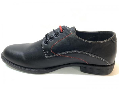 Półbuty męskie AB300-3.BLACK/RED (40/45,8par)