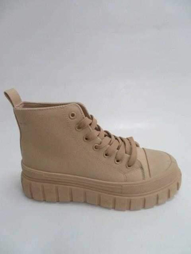 Trampki damskie 7A88-50.KHAKI (36/41,12par)